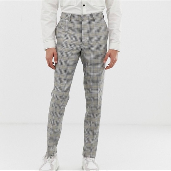 Volcom Other - Volcom Thrifter Gray Houndstooth Pants sz 38x32